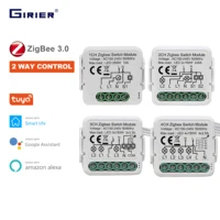 GIRIER Tuya ZigBee 3.0 модуль переключателя 10A