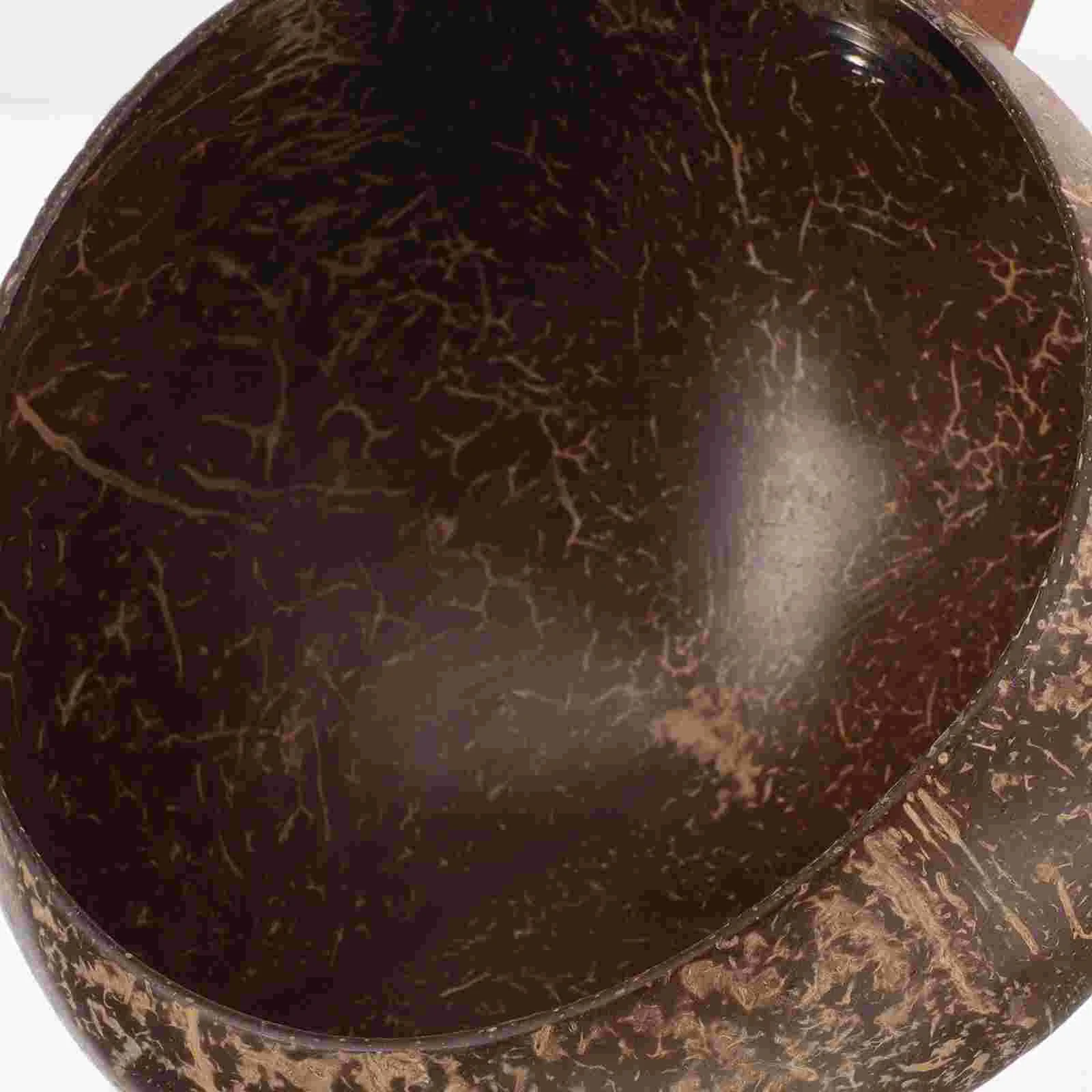 Кухонная утварь половник для воды бытовая скорлупа кокоса длинная ручка гаджет