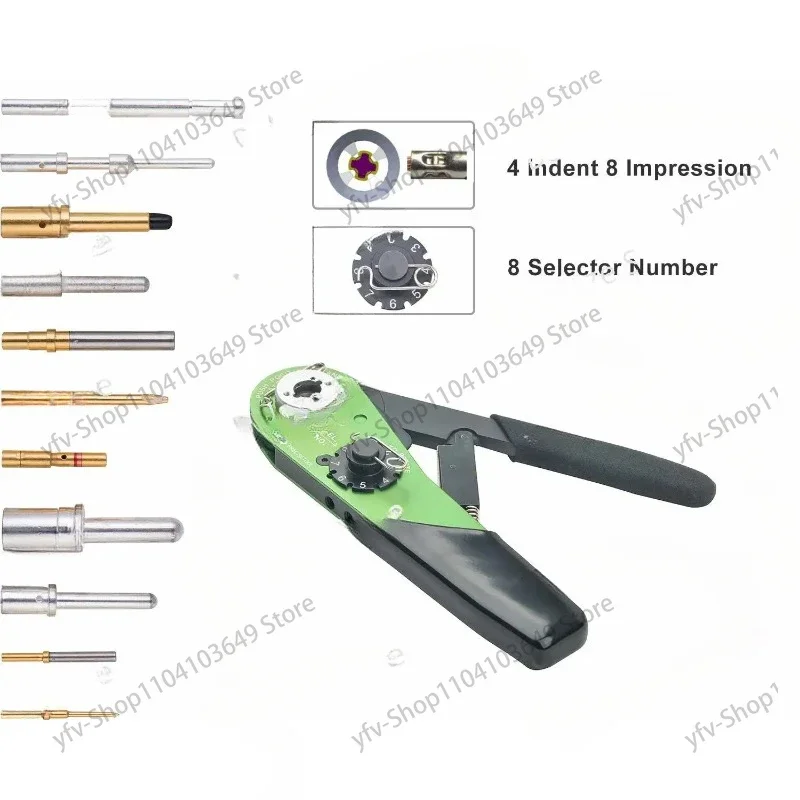 Регулируемый авиационный ручной обжимной инструмент M22520/7-01 16-28awg Электронные