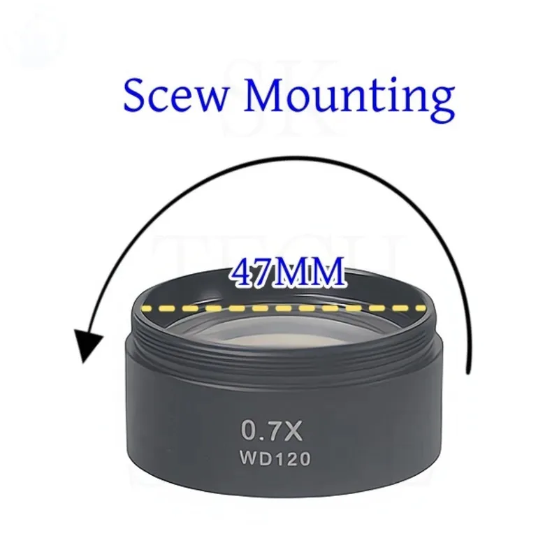 Объектив SIKO 0 7x WD120 47 мм вспомогательные объективы зеркальный Тринокулярный