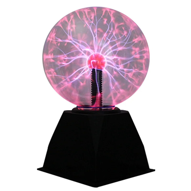 Magic Plasma Ball Light 220V LED Night Light 4/5/6/8 Inch Table Lamp Touch Lamp Festival Night Light Kids Decor Gift