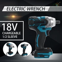 18v impact wrench brushless cordless electric 12 socket wrench power tool 520n m torque rechargeable for makita battery