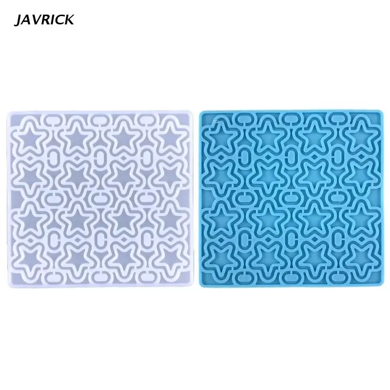 

Diy Хрустальный клей в форме капли, украшение для ароматерапии, вышивка, полые звезды, цепочка, ювелирные изделия, браслет