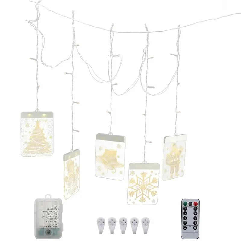 

1pc Christmas Decorative LED Curtain Lamp String LED Christmas String Light