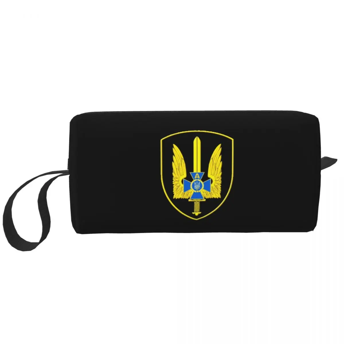

Travel Ukraine Special Forces Toiletry Bag Fashion Alpha Group Makeup Cosmetic Organizer Women Beauty Storage Dopp Kit Box