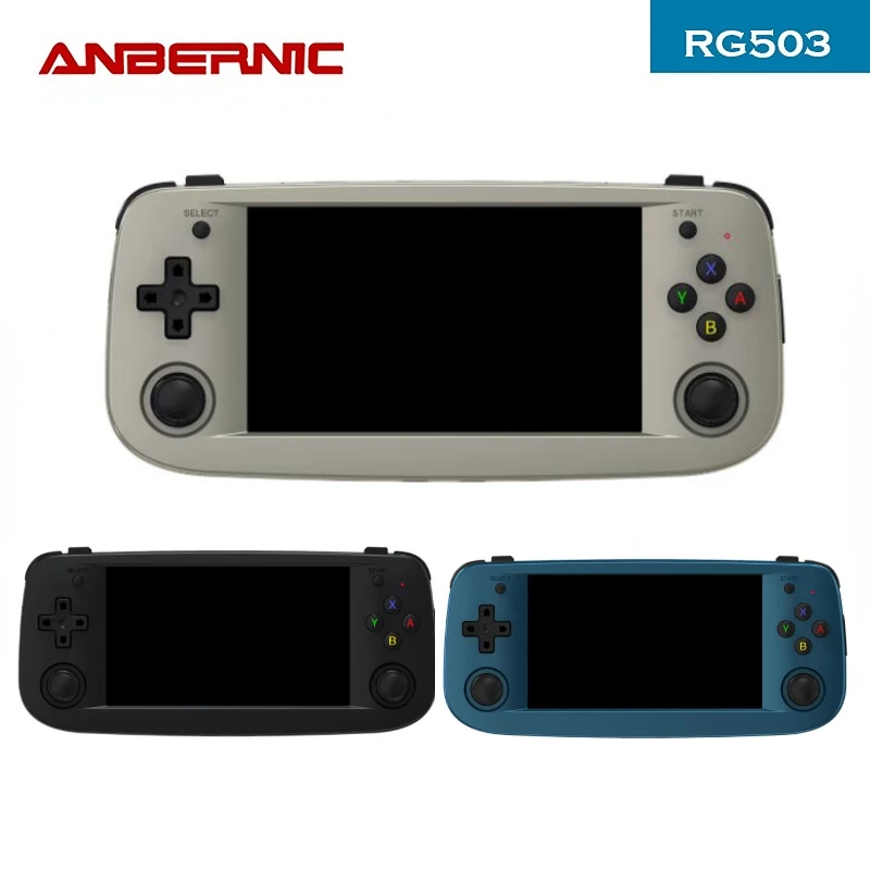 

Max 256GB Anbernic New RG503 Linux Portable Game Console 4.95 Inch OLED Screen Mobile Game Player RK3566 1.8GHz Support 5G Wifi