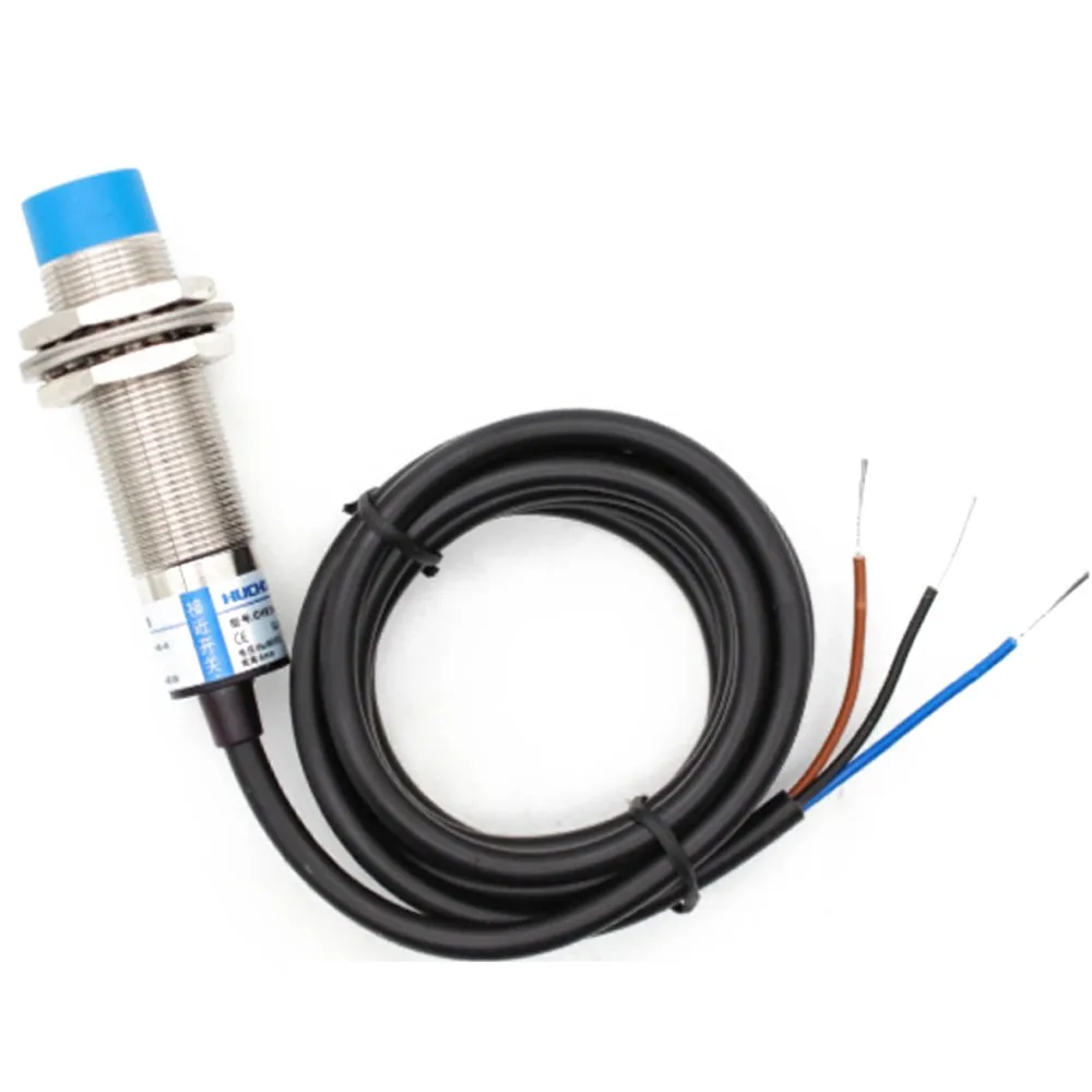 

LJ18A3-8-Z/BX M18 DC 6-36V NPN NO Cylinder Inductive Proximity Sensor Switch 8mm Sensing Distance Metal Sensor with 1.2m Cable