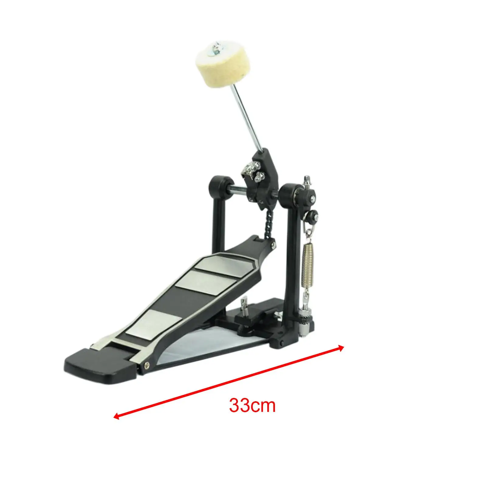 

Bass Drum Pedal Chain Drive Drum Step for Drum Set Instrument Portable Universal for Jazz Drums Drummer Gifts Drum Beater Kick