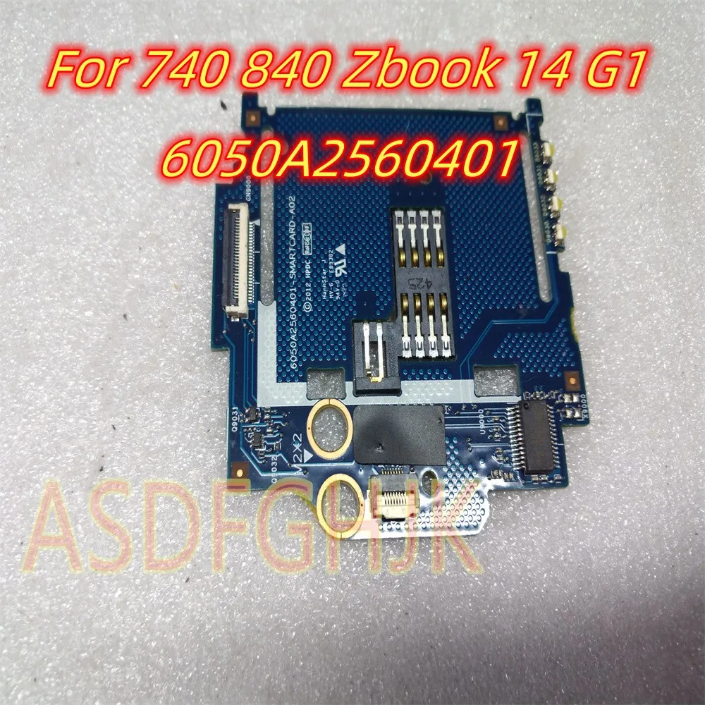 Оригинальный кард-ридер для HP 740 840 Zbook 14 G1 6050A2560401 A02 730955-001, бесплатная доставка