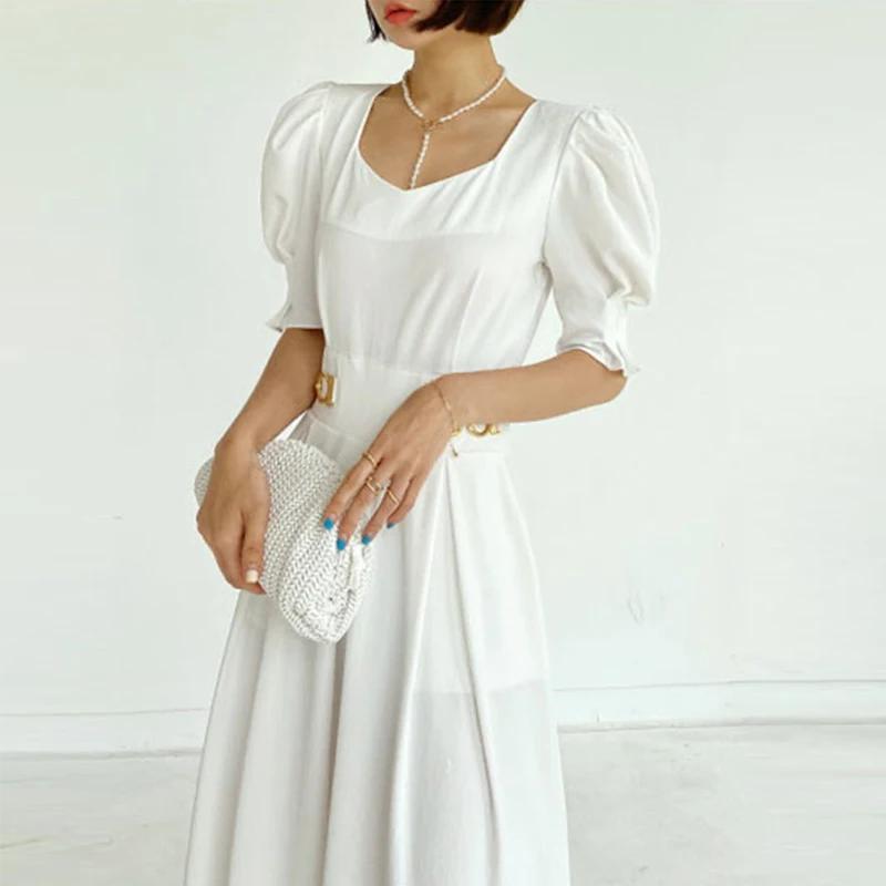 Комбинезон Sannian женский с квадратным вырезом повседневные брюки высокой талией и