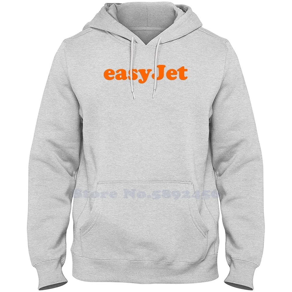 

EasyJet унисекс Одежда 2023 Свитшот напечатанный логотип торговой марки графическая Толстовка
