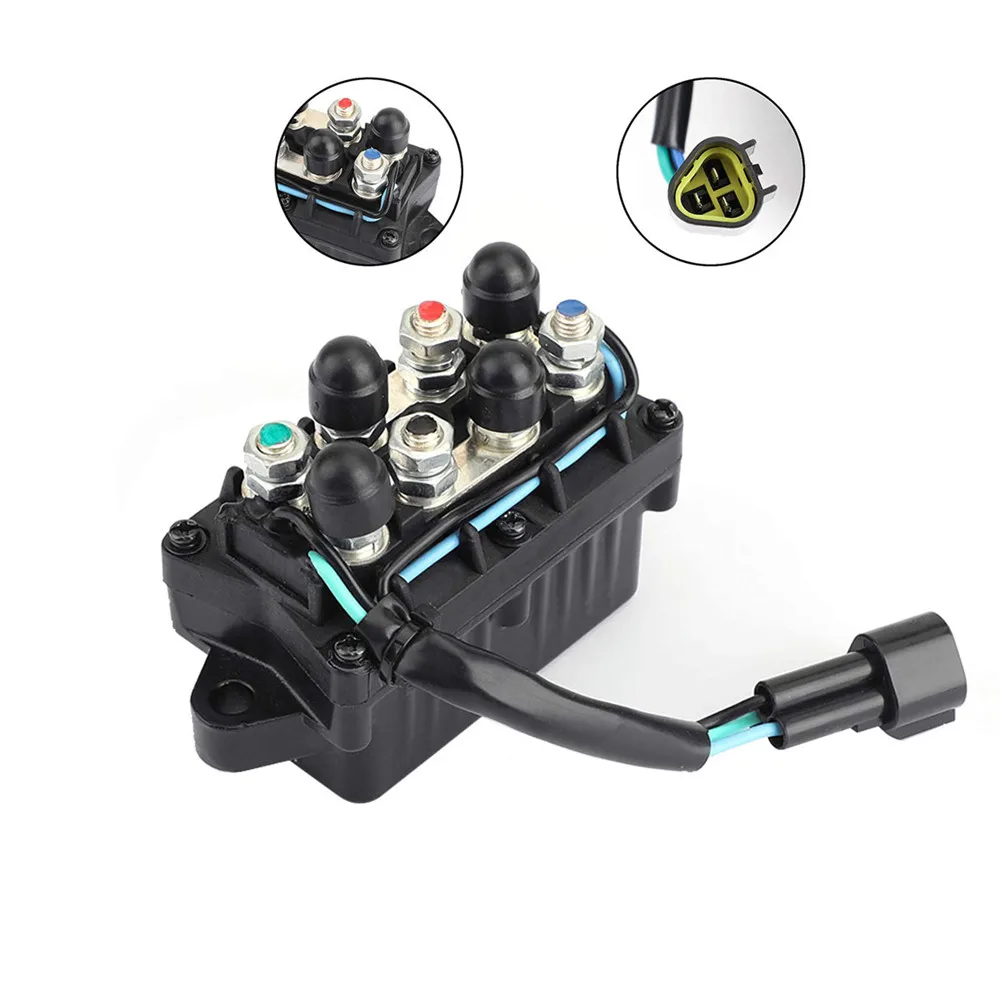 

Boat Equippments 4 Stroke Relay Boat Power Trim Tilt Relay 3 Pin 12V For YMH Outboard 60HP-250HP 61A-81950-01-00 Realy Parts