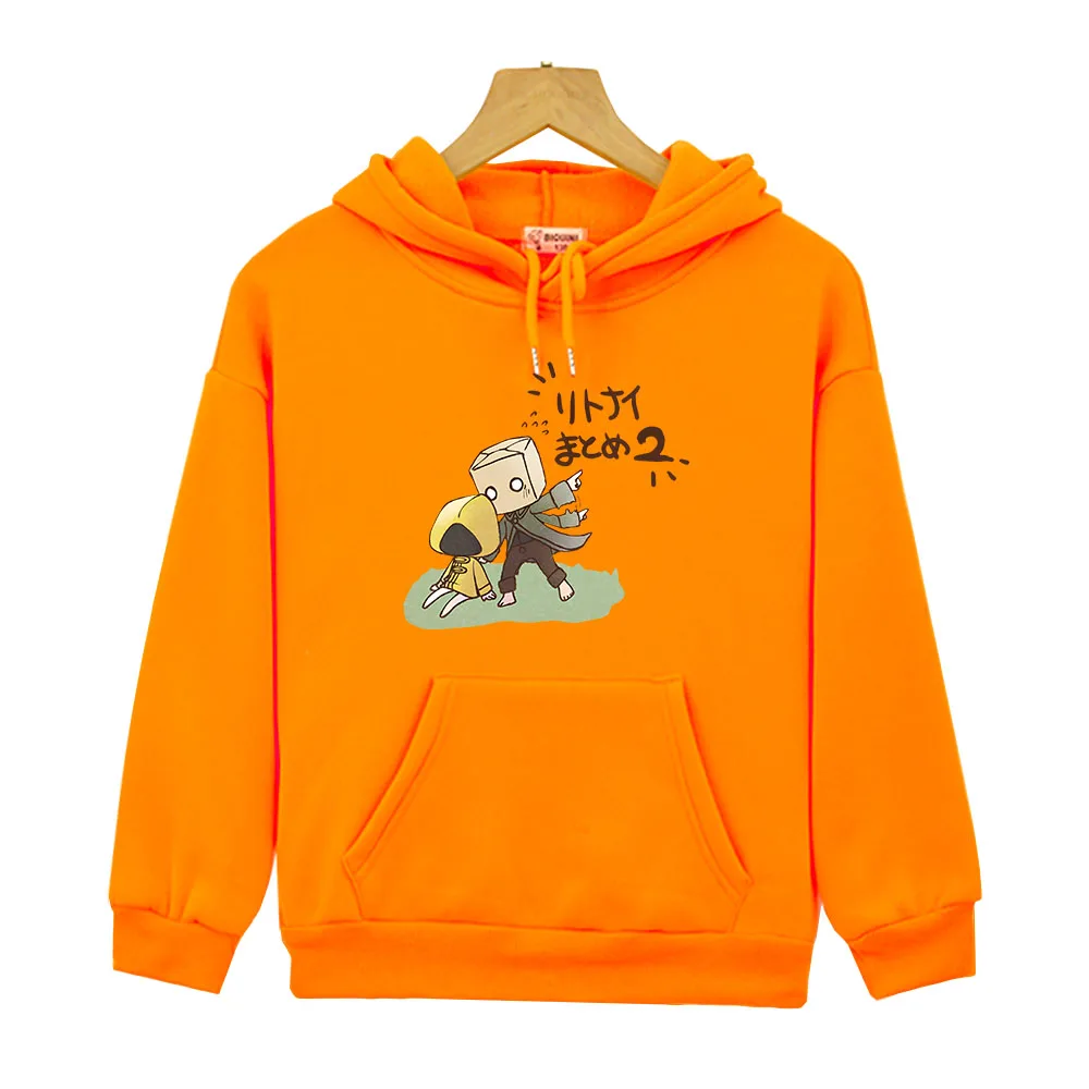 

Little Nightmares Cute Cartoon Hoodies Manga/Comic Sweatshirts Regular Fit Boys/girls Clothes Long-sleeved Aesthetic Pullovers