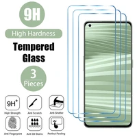 4pcs tempered glass for realme 8 7 pro gt neo gt 2 q3 pro screen protector for realme c25 c21 c35 gt master