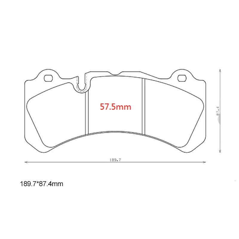 Фото KC9010 High Perfomance GT6 Тормозные суппорты Гидравлический тормоз 6-поршневой большой тормозной комплект для LAND CRUISER и Lexus №3