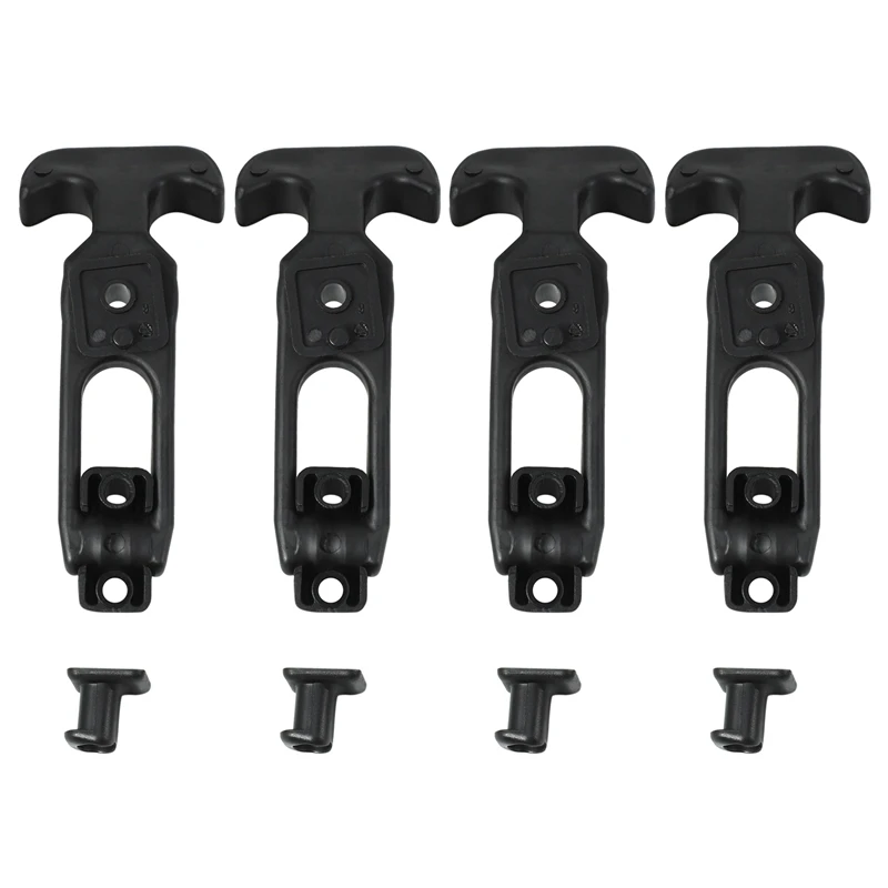 

4Pcs T-Handle Rubber Flexible Draw Latches Fit for Toolbox /Cooler/Golf Cart/Farm Machinery T-Toolbox Lock