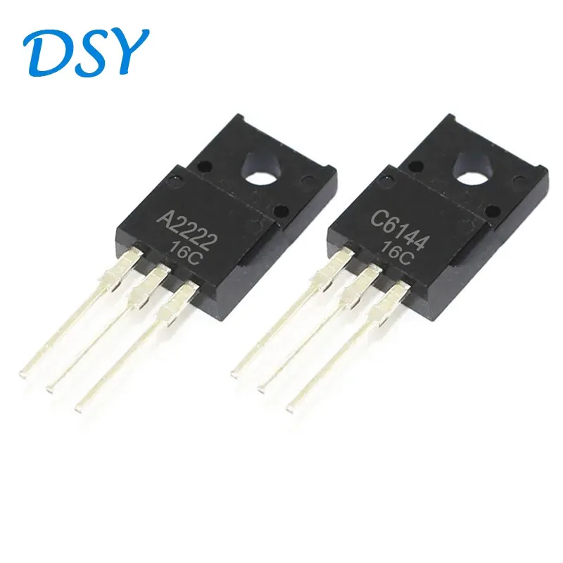 10 шт./партия 2SA2222 2SC6144 TO-220F A2222 C6144 TO-220 (A2222 + C6144) Каждая 5 шт.