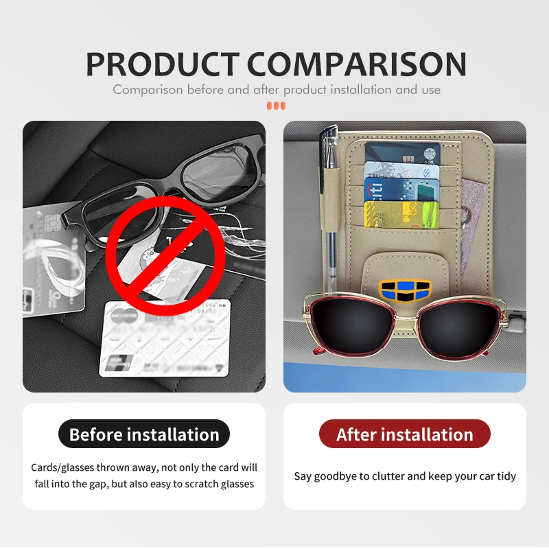 Автомобильный солнцезащитный козырек зажим для очков органайзер аксессуары Geely