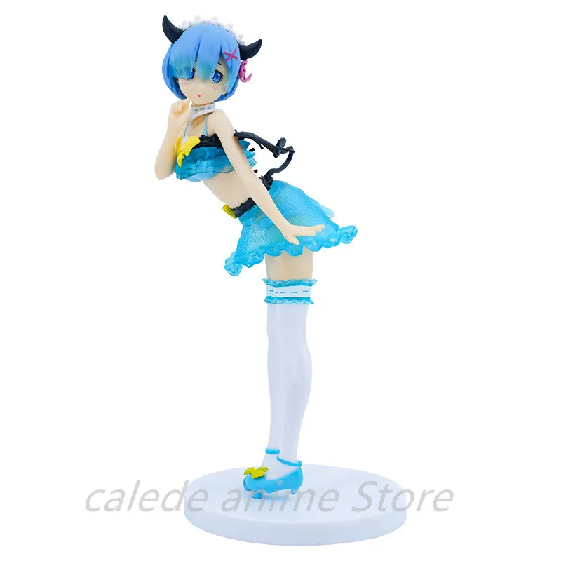 

Фигурка Rem 21 см, аниме, RE: Zero-start Life in other World, купальник, маленький дьявол, модель, кукла, игрушка, подарок для девочек