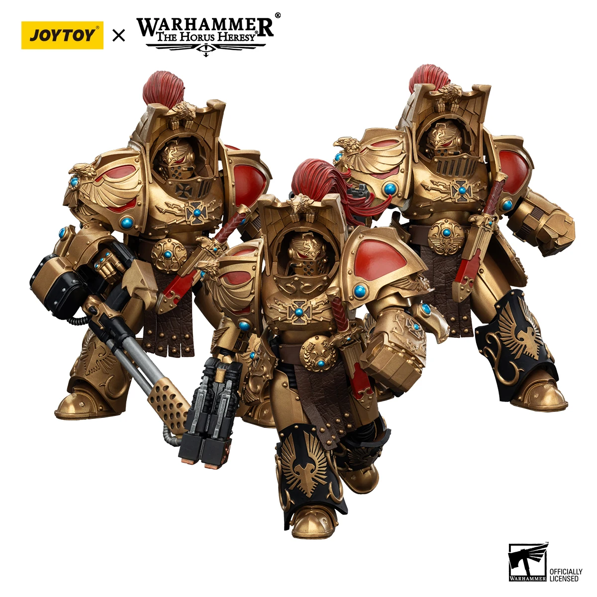 Фото [Предзаказ] JOYTOY Warhammer 40k 1/18 Фигурка Новое поступление Полная серия Legio Custodes Aquilon Terminator Squad 6Styles №4