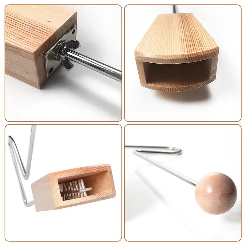 Ударный инструмент Vibra-Slap деревянный ударный музыкальный Vibraslap уникальная