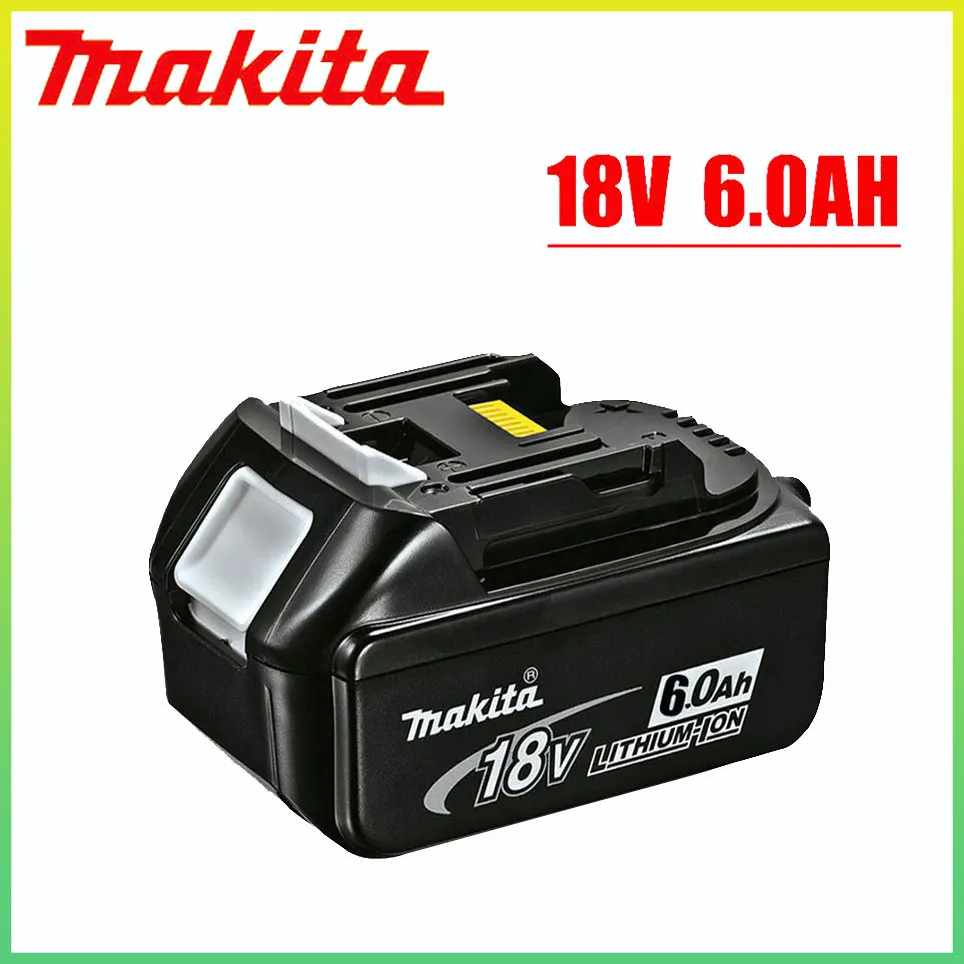 

Аккумулятор Makita, 18 в, 100% Ач, со встроенной литий-ионной заменой, LXT BL1860B BL1860 BL1850, Оригинальная Аккумуляторная батарея для электроинструмента Makita