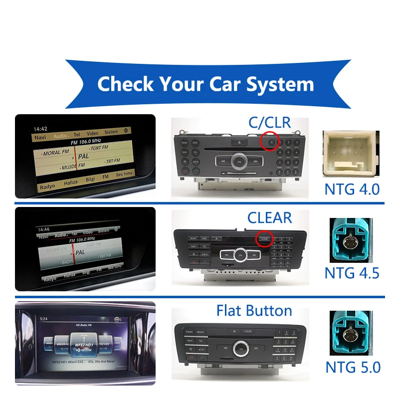 $369.75 UJQW 2 Din Android Car Radio With Screen For Mercedes Benz CLS Class W218 2011-2018 Bluetooth GPS Navi Carplay Auto 12V Wifi DVD