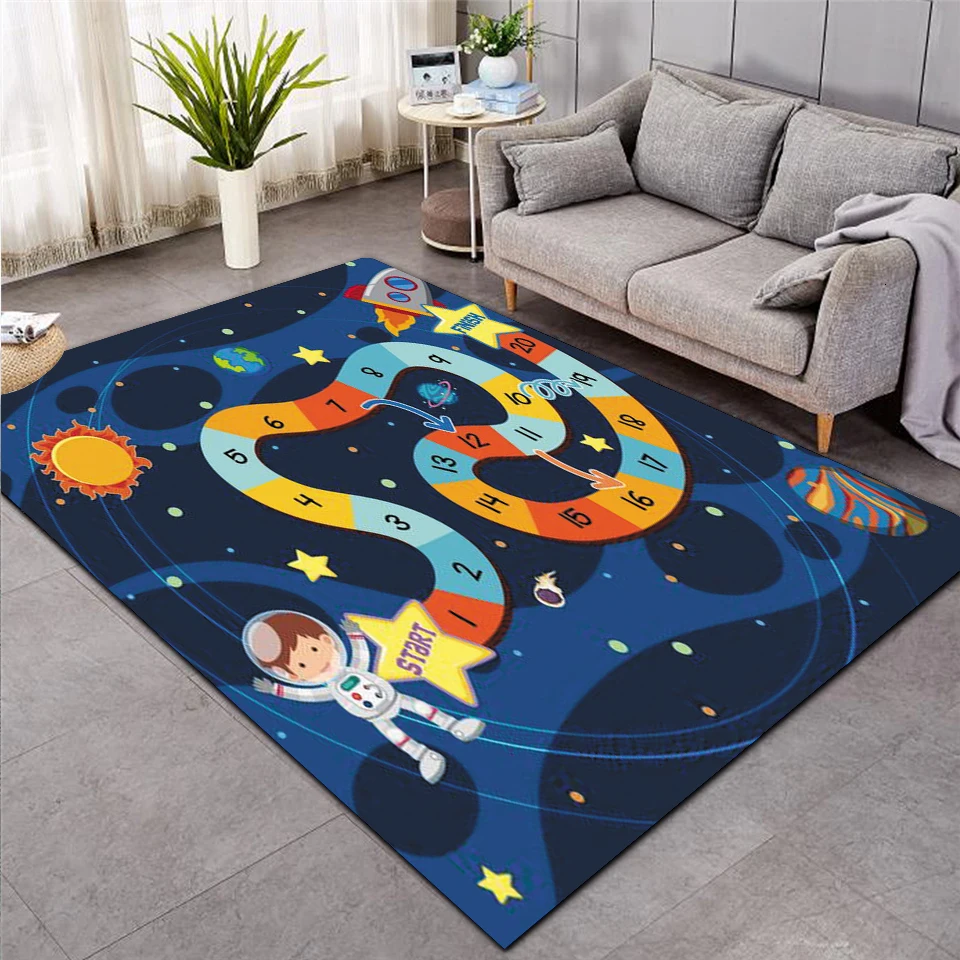 childrens educational carpet for living room children rug kids room decoration carpet home hallway floor bedroom bedside mat 05 free global shipping