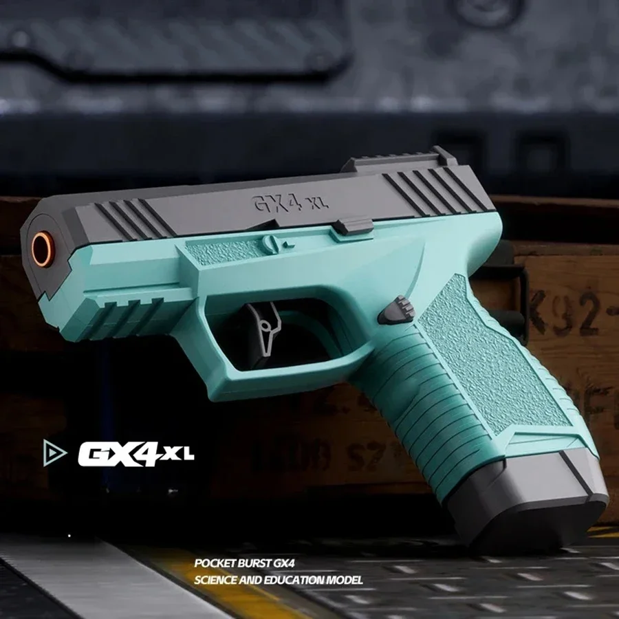 Мини-игрушечный Пистолет Gx4 Для Непрерывной Стрельбы Карманный Мягкий Механизм