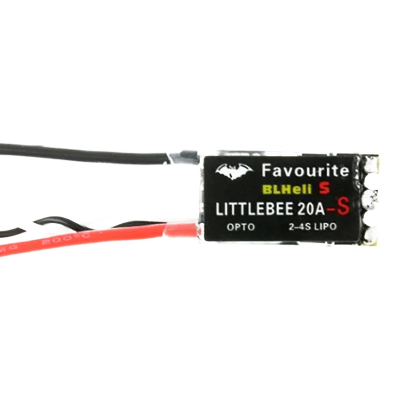 Фото FVT LITTLEBEE Little bee BLHeli-s SPRING 20A/30A Бесщеточный ESC 2-6S Поддержка DSHOT Oneshot42 OneShot125 для RC FPV Racing Drone №2