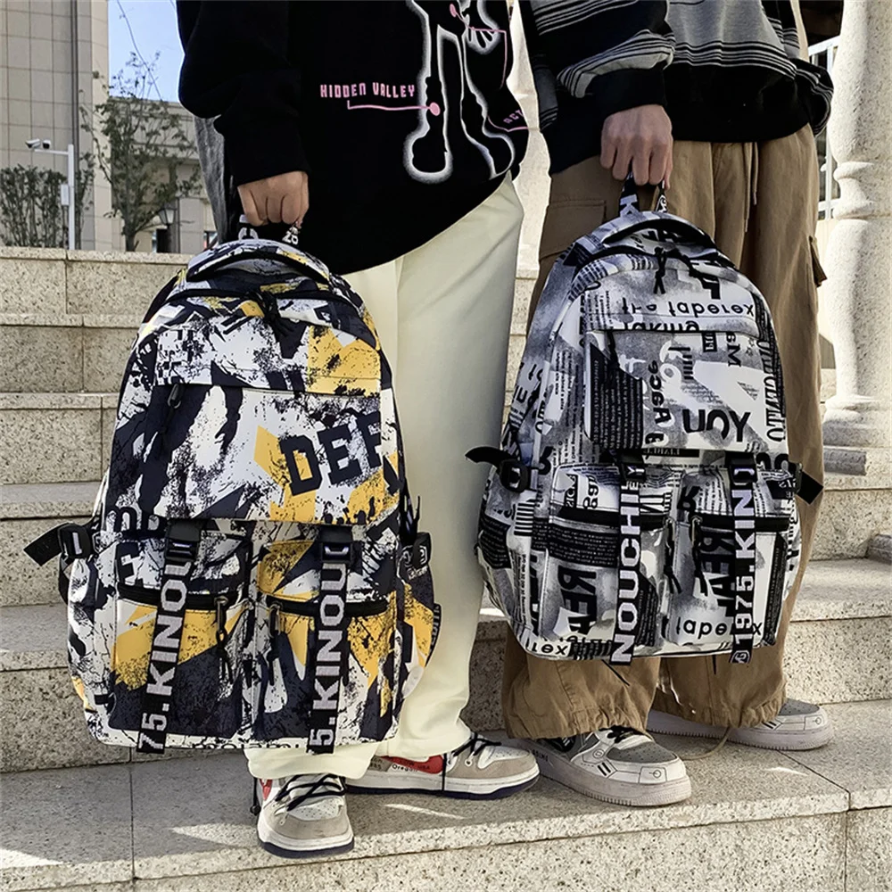 

Large Capacity School Backpack Bag Japanese Anime Travel Bag Teenager Backpack Student School Bag Boys Girls Student Backpack