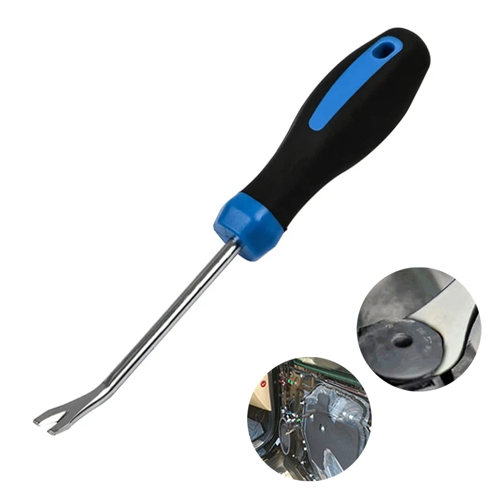

1pc Nail Puller Remover Pry Hand Tool 210mm Alloy Plastic For Automotive Interior Tire Nails Shoes Carpentry Nails Repair Tool
