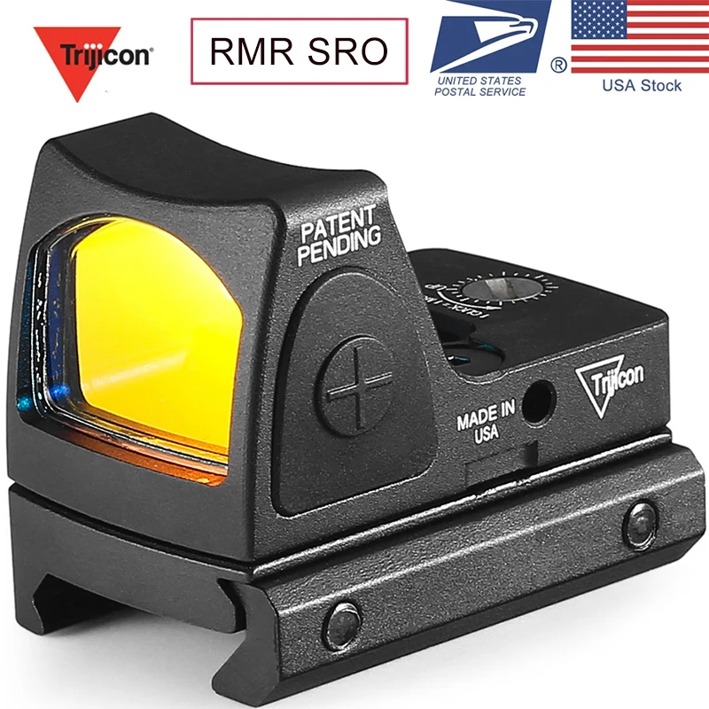 

1x22 Red Dot Sight RMR MRD Weaver Dovetail Airgun Airsoft Handgun Pistol For .223 5.56 Close-in Shooting Optic Scope For 20mm