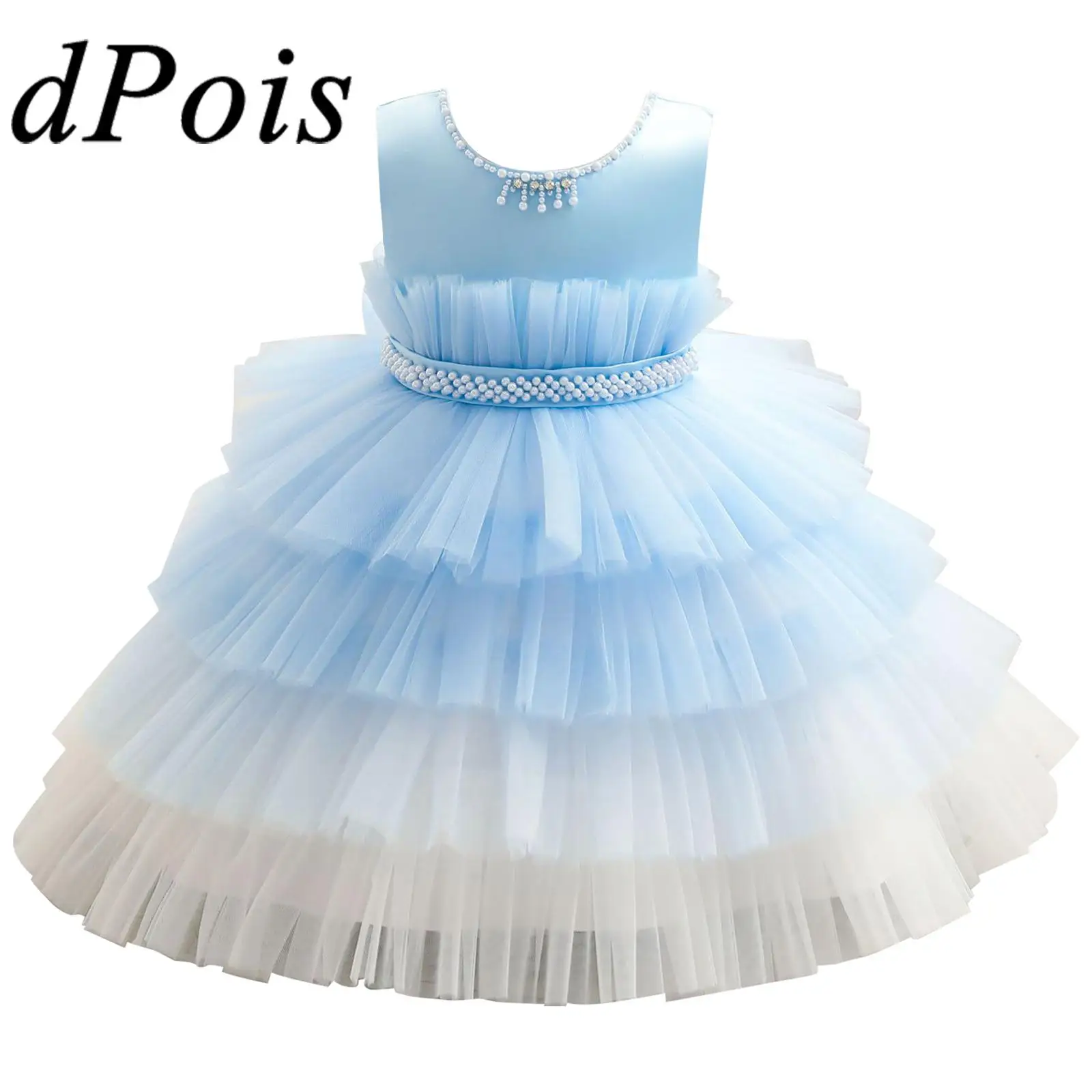 

Платье принцессы без рукавов для девочек, бальное платье для первого причастия и выпускного вечера, для вечеринки на день рождения