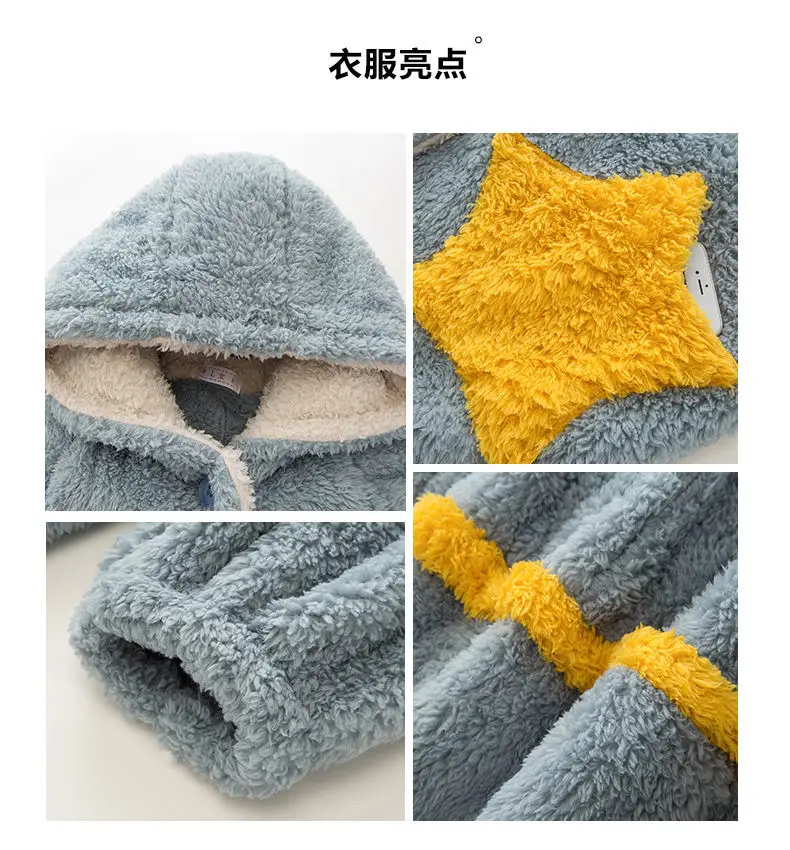 Women Fleece Hooded Bathrobe Women's Princess Robe Ankle Lightweight Cotton Soft Fluffy Warm Sherpa Shaggy  Kimono Bride