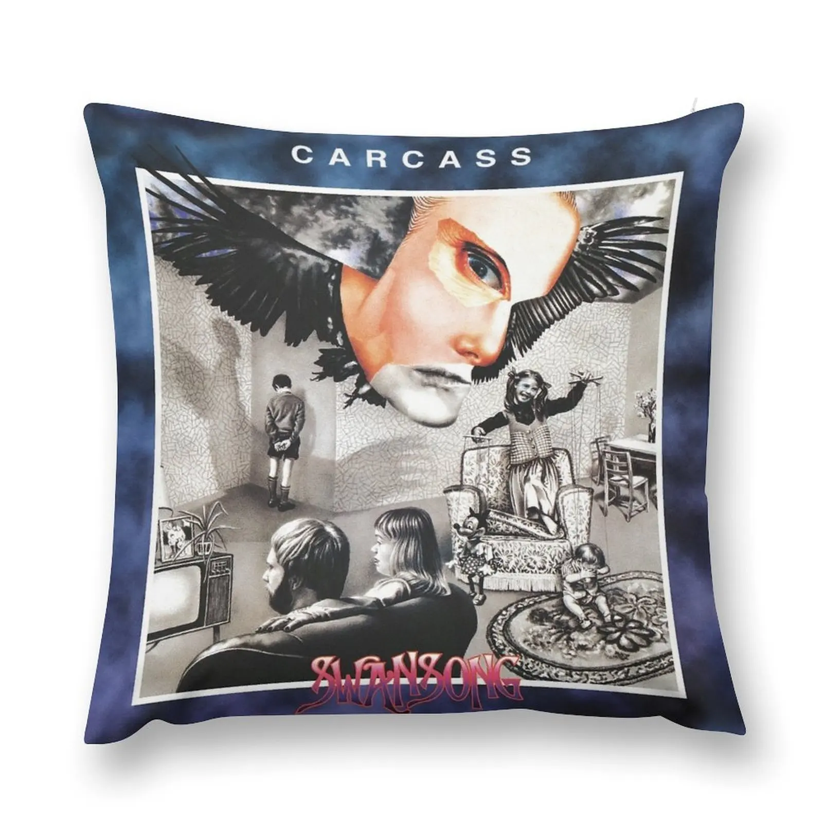 Swansong осенняя наволочка роскошный декоративный чехол для подушки роскошная