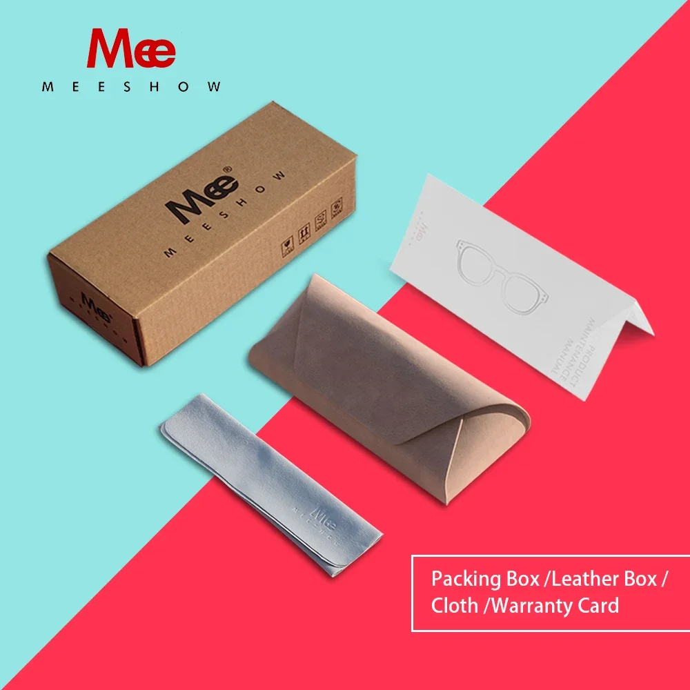 Оправа для очков Meeshow из чистого титана женские ультралегкие очки без оправы