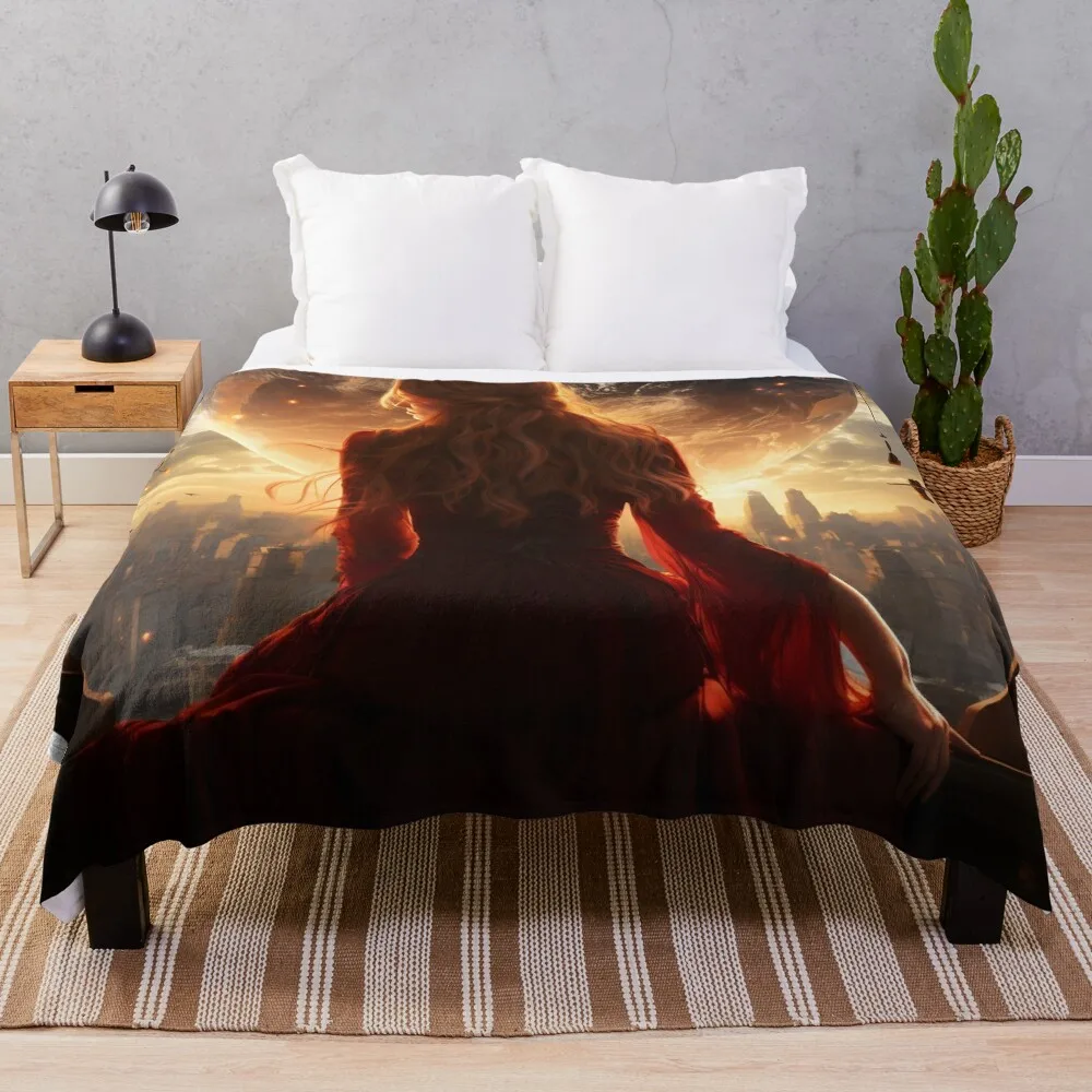 Одеяло Twilight Reverie: The Scarlet Muse рождественское украшение туристические одеяла