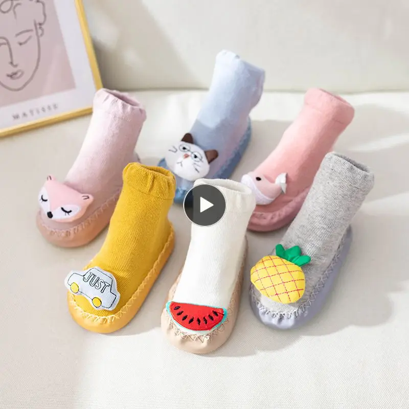 

New Baby Floor Socks Cartoon Baby Shoes Toddler Non-slip Soft Bottom Indoor Children's Socks Baby Socks