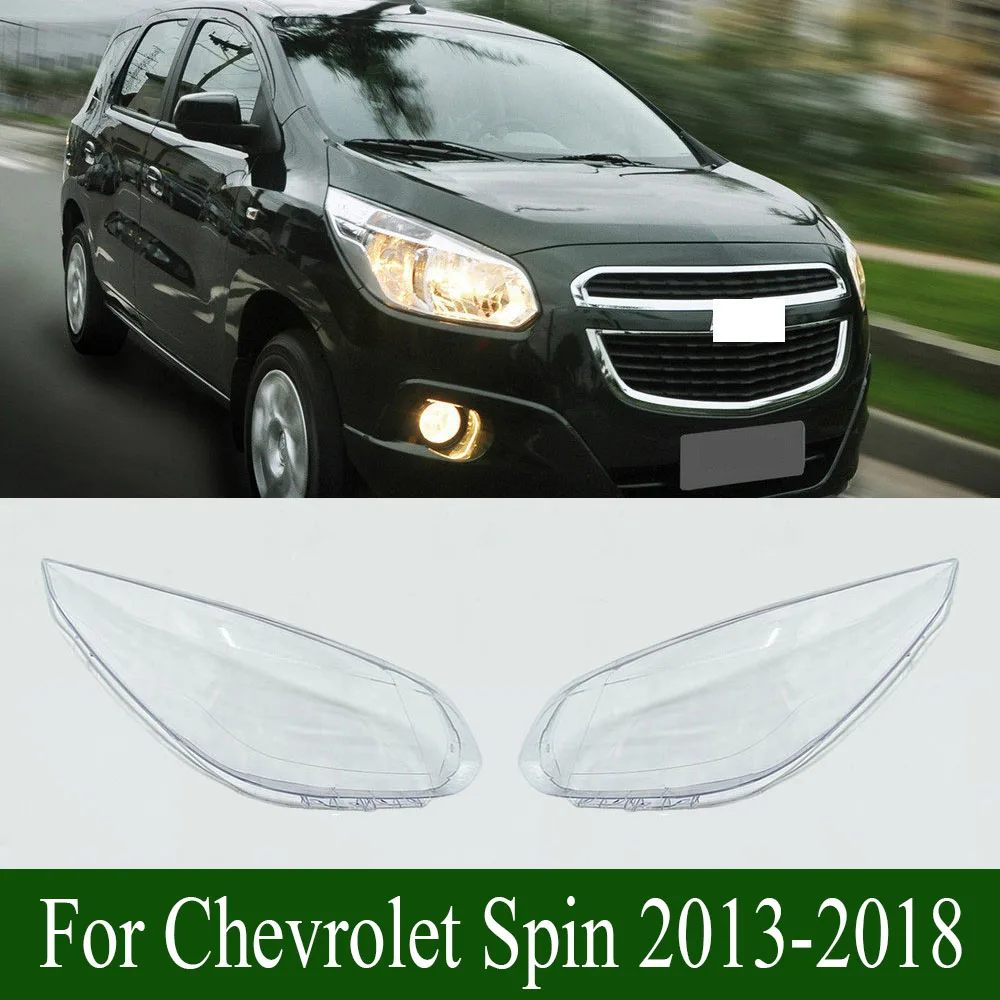 For Chevrolet Spin 2013-2018 Headlight Cover Headlamp Shell Headhights Lens Lampshade Transparent Plexiglass