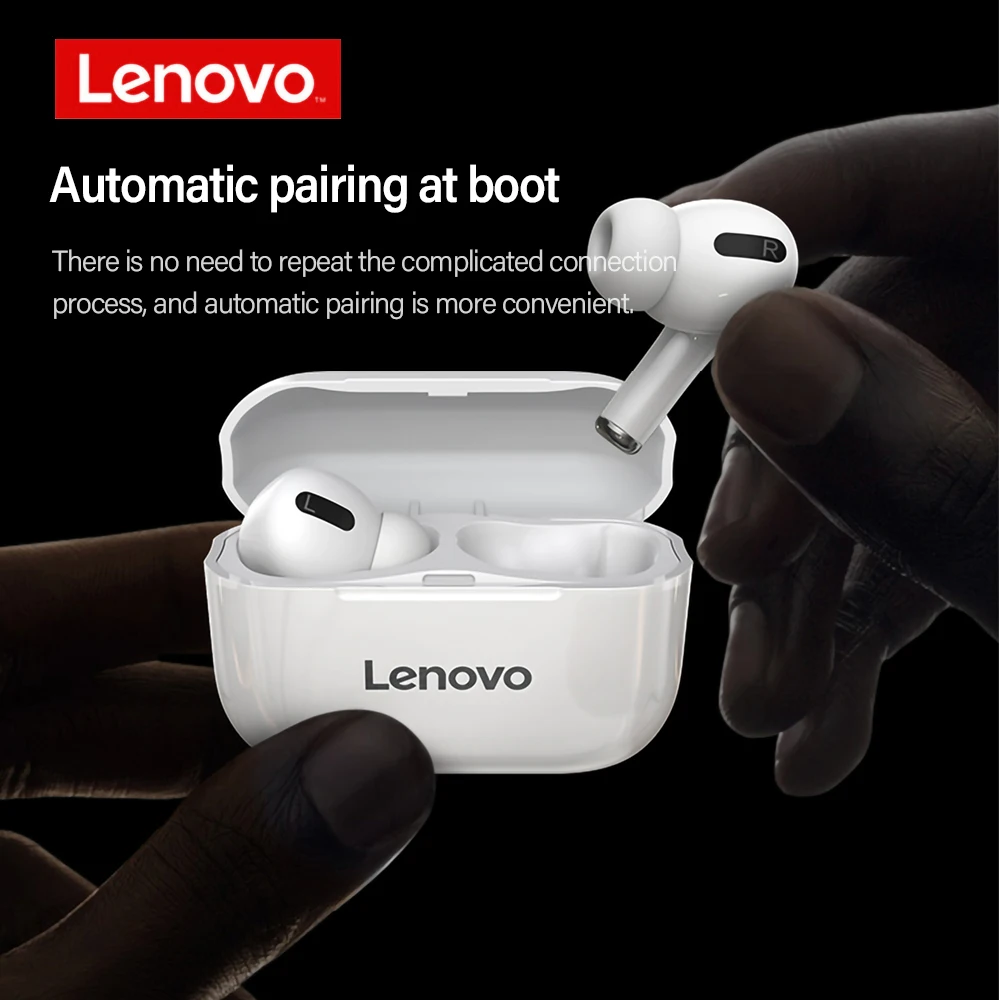 Оригинальные беспроводные наушники Lenovo LP1s TWS Bluetooth 5 0 двойное Стерео