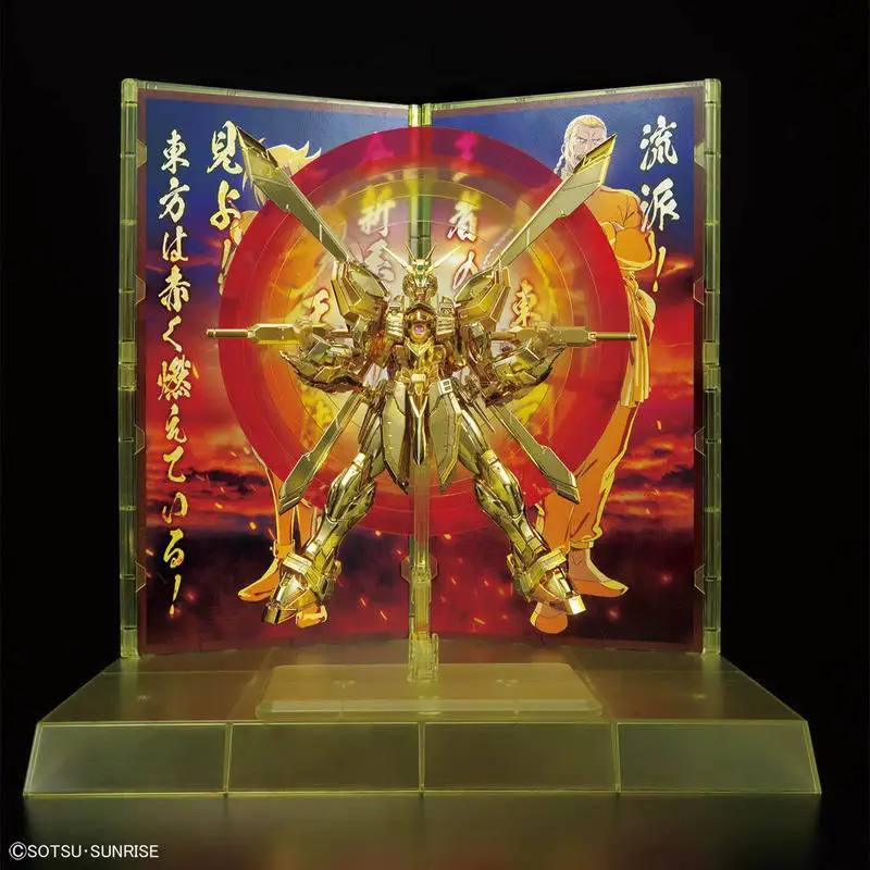 Фото Bandai 1/144 God MS Kyoumei Shisui с гальваническим покрытием, ограниченная сборная модель, новая коллекционная игрушка на складе №3