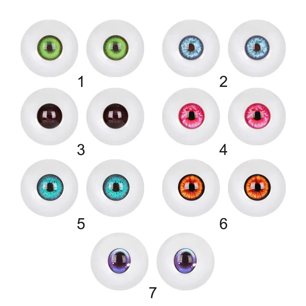 1 пара 24 мм для шарнирных кукол