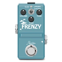 frenzy guitar pedal classic fuzz tone creamy violin like sound mini full metal shell 2 modes for bass guitars at ghet music