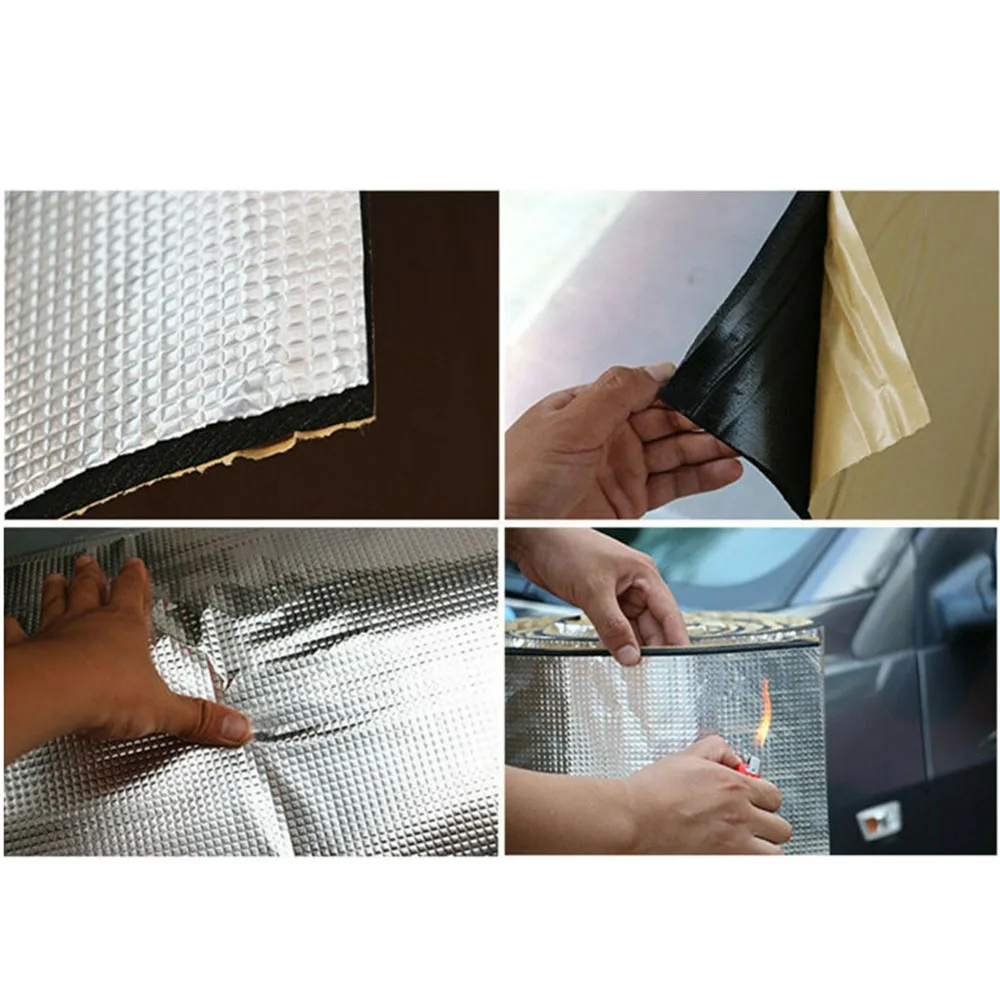 

High Quality Thermal Heat Insulation High noise reduction Silver Thermal High temperature resistance Non-combustible 5MM