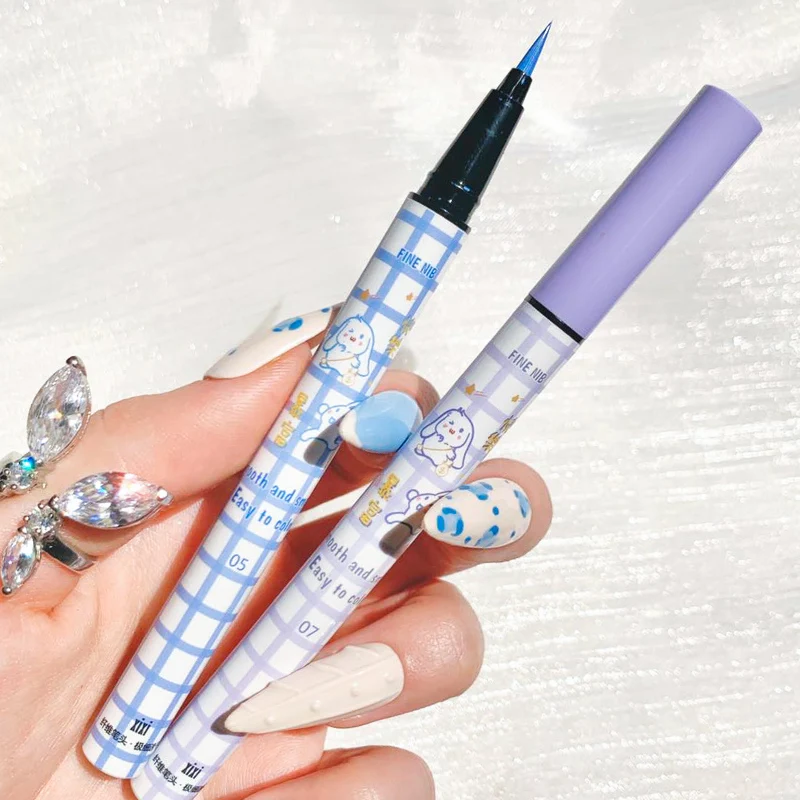 

Black Liquid Eyeliner Eye Make Up Super Waterproof Long Lasting Eye Liner Easy to Wear Eyes Makeup Cosmetics Tools TSLM1