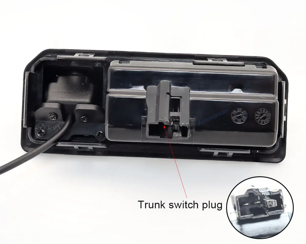 Камера заднего вида рыбий глаз для Audi A4L Q5 FY