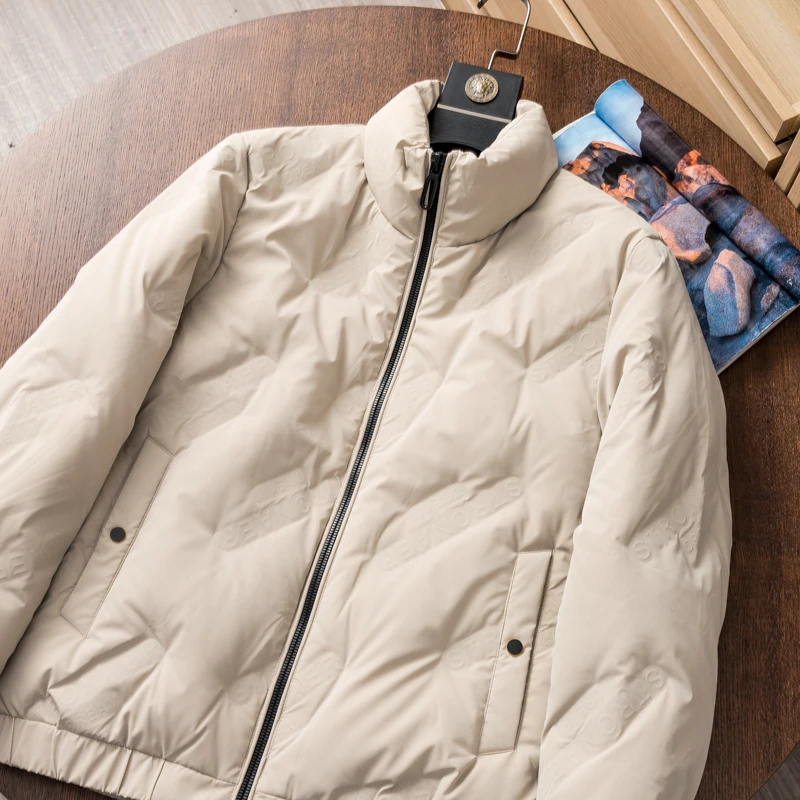 Man Winter Clothing Duck Down Overcoat Short Jacket Parkas for Male Highstreet Outerwear Windbreaker Plus Oversize XXXXXL 4XL5XL