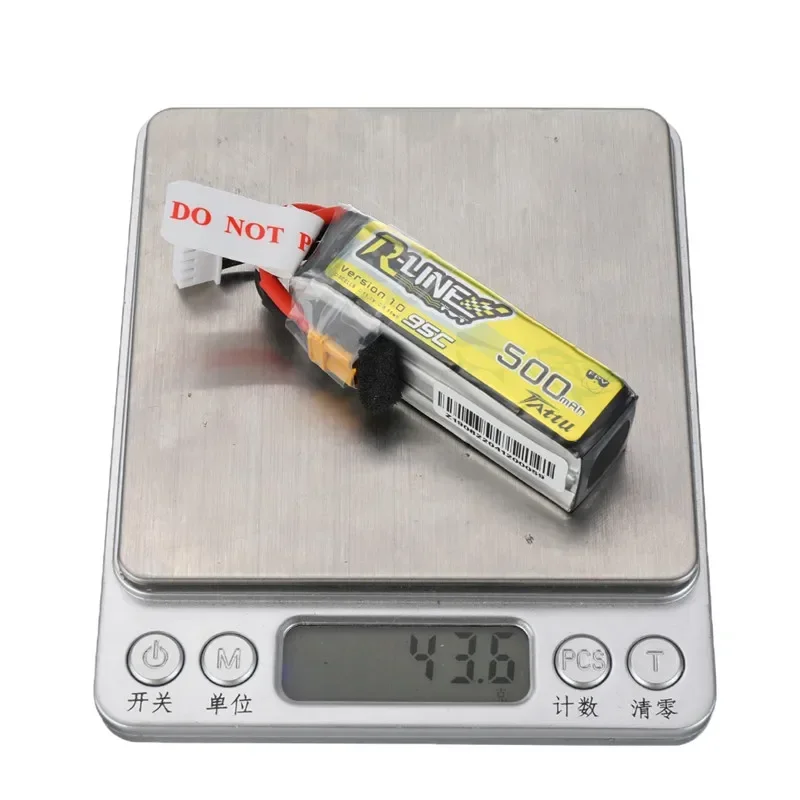 Gens Ace Tattu R-Line 1.0 LiPo аккумуляторная батарея 500 мАч 95C 1S 2S 3S1P для RC FPV Racing Drone Quadcopter