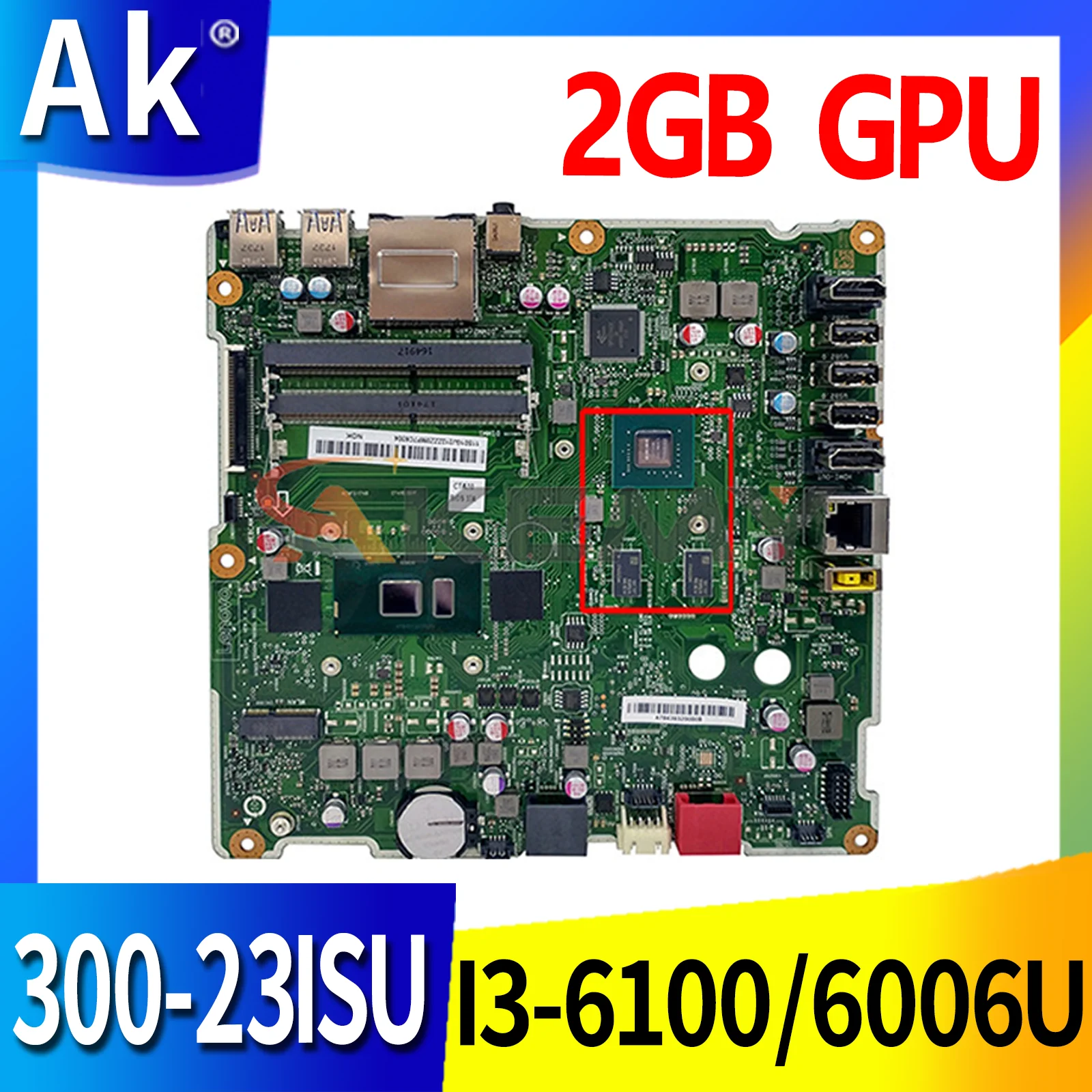 

Материнская плата Akemy для Lenovo AIO 300-22ISU 300-23ISU S4130 S5130 S400Z S500Z